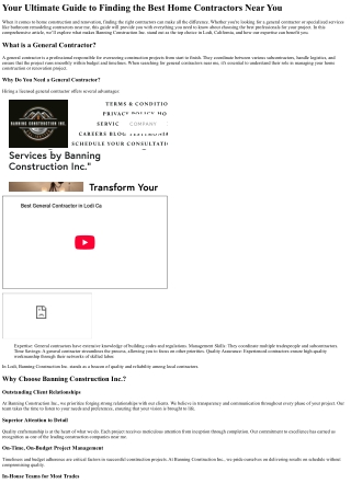 Your Ultimate Guide to Finding the Best Home Contractors Near You