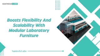 Boosts Flexibility And Scalability With Modular Laboratory Furniture