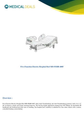 Five-Function-Electric-Hospital-Bed-MD-FEHB-4005 (1)