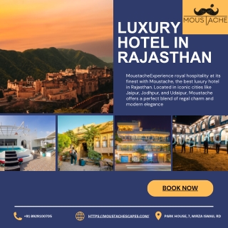 Luxury Hotel in Rajasthan PPT