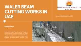 Robotic Concrete Breaking in Dubai – Cosmic Technical Service