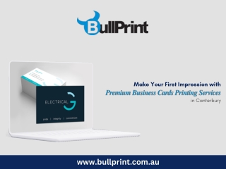 Make Your First Impression with Premium Business Cards Printing Services in Canterbury