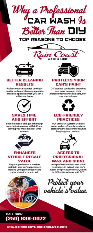 Why a Professional Car Wash Is Better Than DIY: Top Reasons to Choose RainCoast