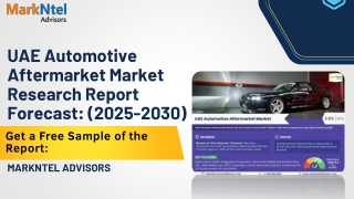 UAE Automotive Aftermarket Market Size and Growth: 2030