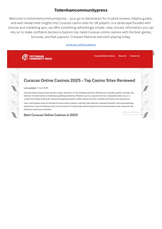 Tottenhamcommunitypress