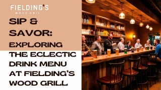 Raise Your Glass: Discover the Craft Beer Scene at Fielding’s Wood Grill
