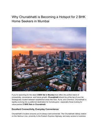 Top Real Estate Builders in Mumbai – Sheth Realty