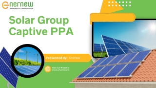 Solar Group Captive PPA