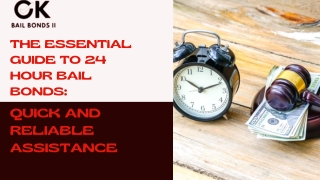 24 Hour Bail Bonds: Fast Help When You Need It Most