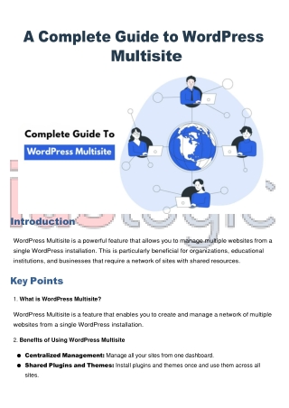 A Complete Guide to WordPress Multisite