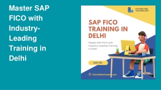 Best SAP MM Training Institute in Delhi for Career-Focused Learners