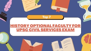 Top 7 History Optional Faculty for UPSC Civil Services Exam