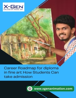 Career Roadmap for diploma in fine art