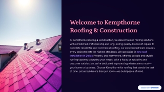 New roof installation Dallas