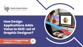 How Design Applications Adds Value to Skill-set of Graphic Designer