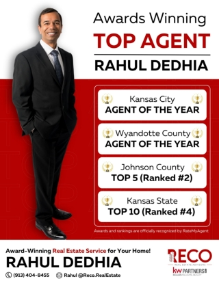 Awards Winning Top Agent - Reco Realestate Advisors