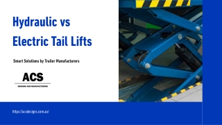 Choosing the Right Tail Lift Insights from Expert Trailer Manufacturers