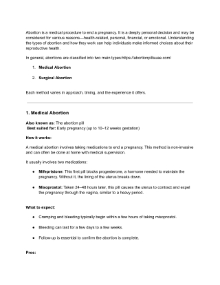 Title: Abortion Pills: Working, Process, Advantages, and Disadvantages