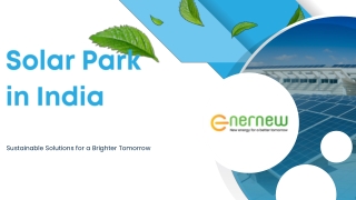 Solar Park in India (1)