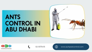 ants control in abu dhabi PDF