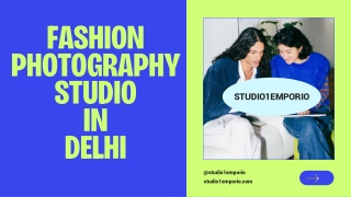 Fashion Photography Studio in Delhi | High-Quality Photoshoots for Every Style
