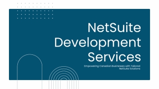 End-to-End NetSuite Development Services by Certified Experts