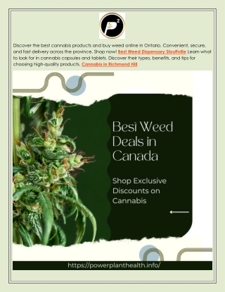 Buy Weed in Montreal