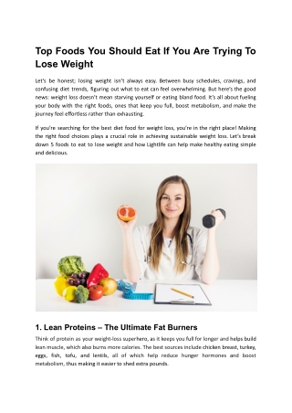 Lean Protein-Rich Foods That Burn Fat and Boost Metabolism | Lightlife360