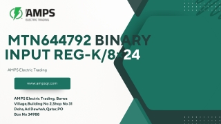 MTN644792 - available at AMPS Electric trading