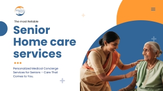 Get the Best healthcare Service for Seniors in India
