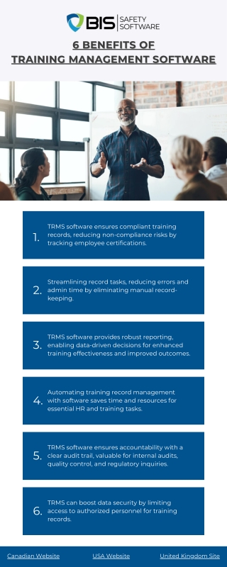 6 benefits of Training Management Software
