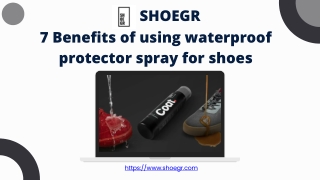 7 Benefits of using waterproof protector spray for shoes