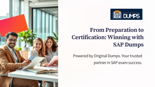 From Preparation to Certification Winning with SAP Dumps