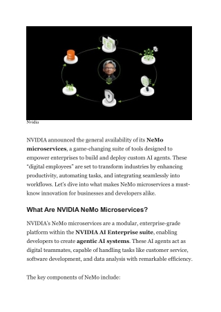 NVIDIA-NeMo-Microservices-Revolutionizing-Enterprise-AI-Agents