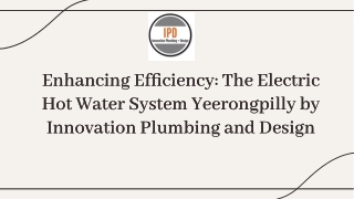 Reliable Electric Hot Water System Yeerongpilly Experts