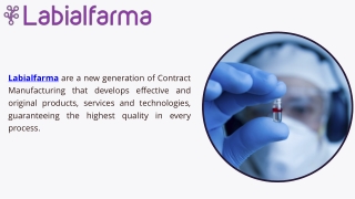 Softgels Manufacturing Services by Labialfarma: Quality and Precision