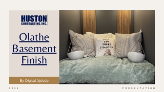 Olathe Basement Finish – Turn Unused Space into Your Favorite Place