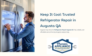 Keep It Cool Trusted Refrigerator Repair in Augusta GA