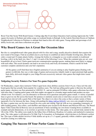 The Very Successful Parlor Game Of Perpetuity, Ranked