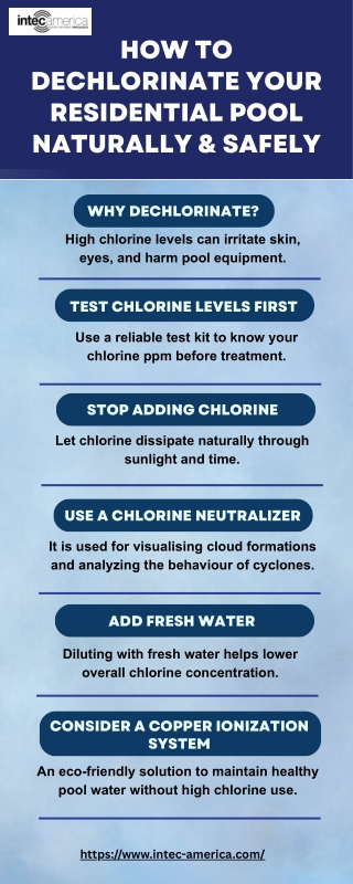How to Dechlorinate a Residential Pool Naturally | Safe Pool Water Tips
