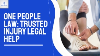 One People Law: Trusted Injury Legal Help