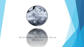 Dry ice blasting