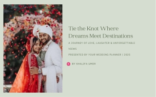 destination wedding planner