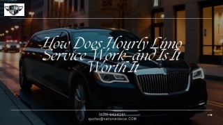 How Does Hourly Limo Service Work and Is It Worth It