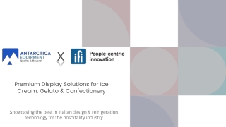 The best Ice cream and gelato Dislays by Antarctica Equipments