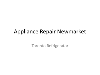 Appliance_Repair_Newmarket_Toronto_Refrigerator