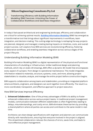 Building Informational Modleing