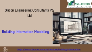 Silicon Engineering Consultants Pty Ltd’ Building Information Modeling