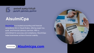 محاسبون ومراجعون قانونيون في الرياض - خدمات تدقيق مالي موثوقة