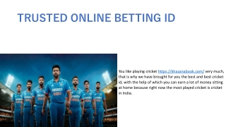 IPL BETTING ID INDIA